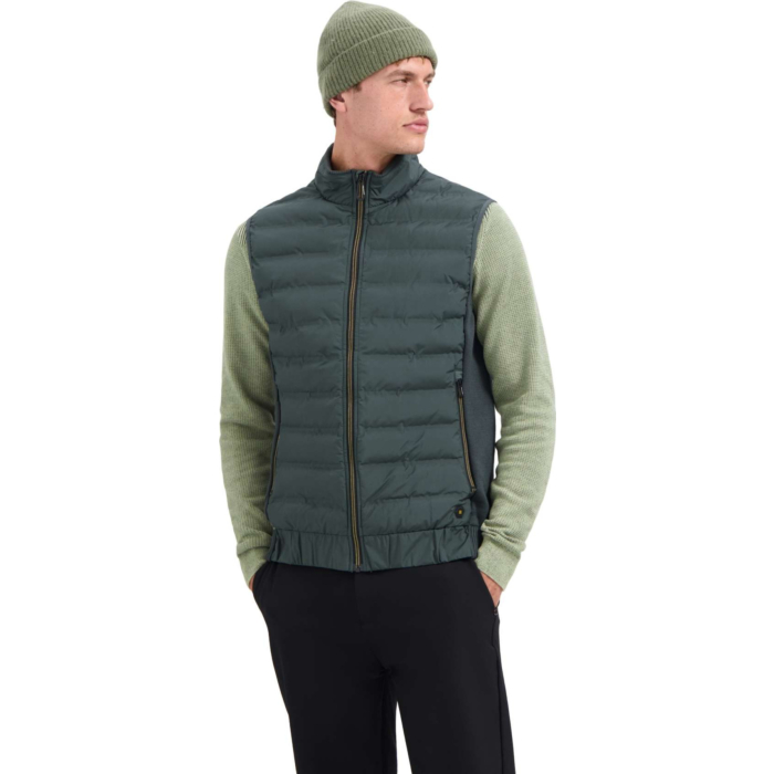 Bodywarmer Padded Sealed Mix With K Dark Steel