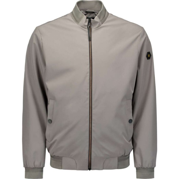 Jacket Short Fit Clean Soft Mid grey