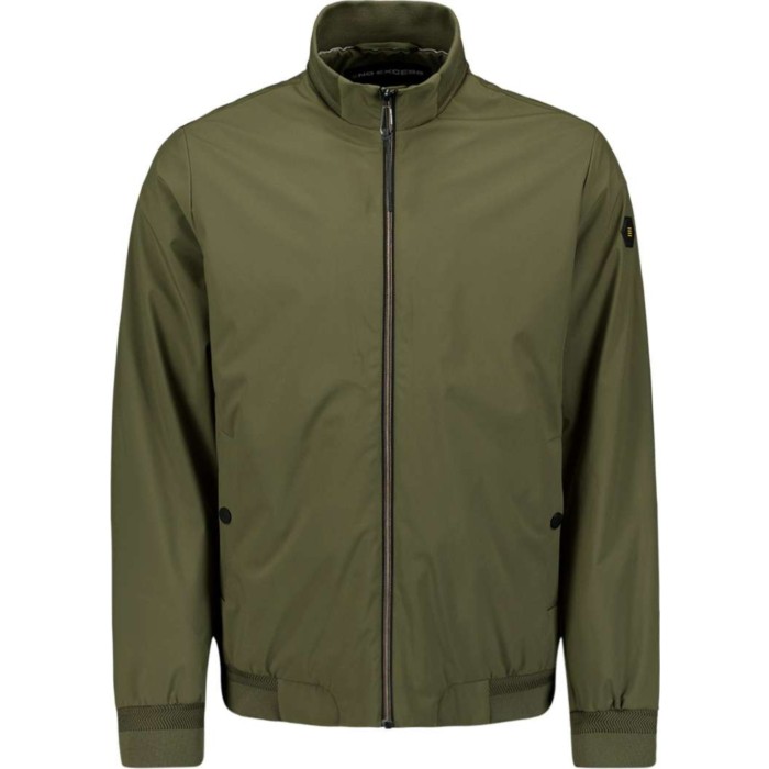 Jacket Short Fit Clean Soft Dark Moss