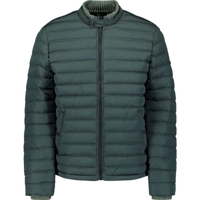 Jacket Short Fit Padded Dark Steel