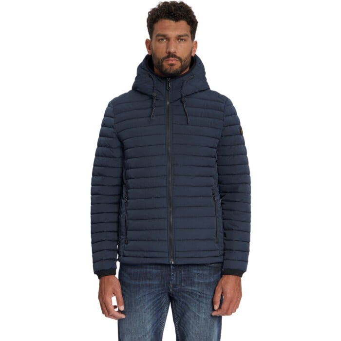 Jacket Hooded Short Fit Padded Night