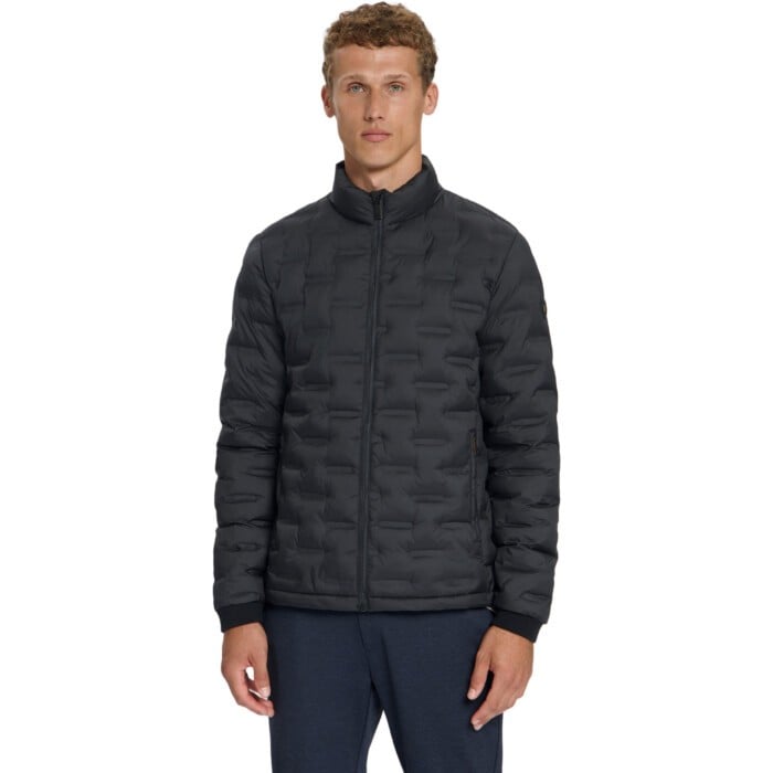 Jacket Short Fit Padded Sealed Black
