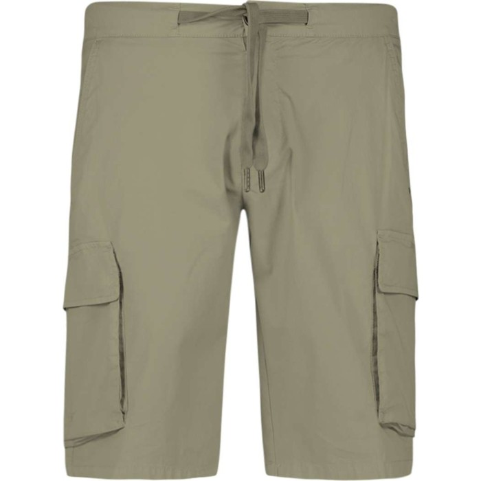 Short Stretch Cargo Garment Dyed Light Army
