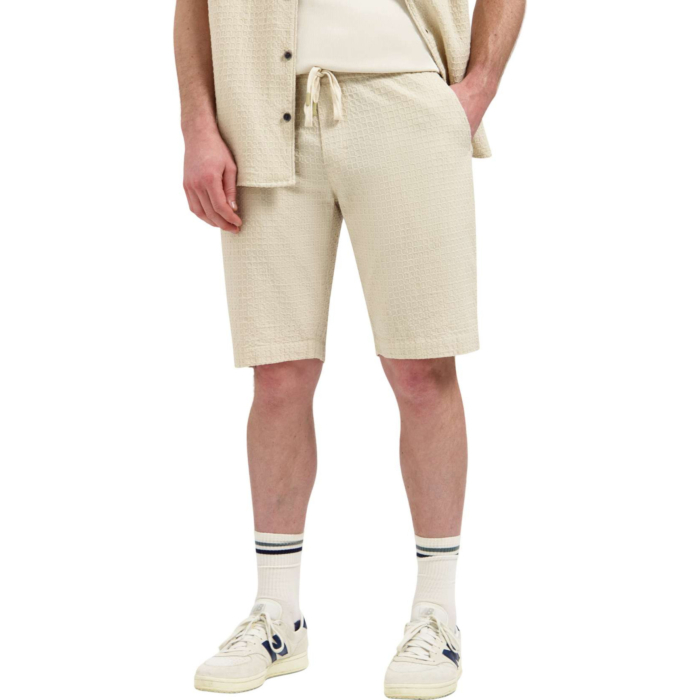 Short Chino Jacquard Uni Desert