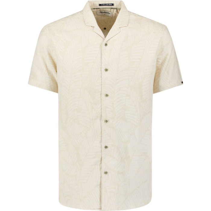 Shirt Short Sleeve Revers Collar Le Offwhite