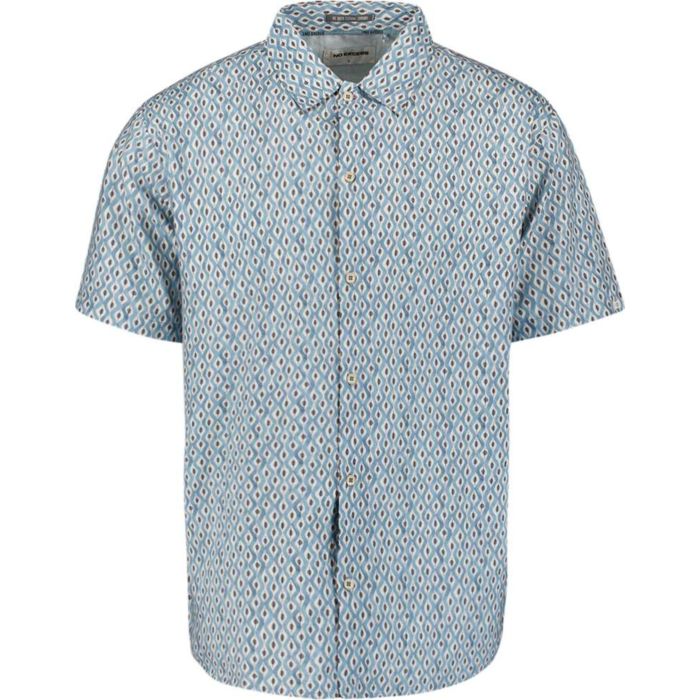 Shirt Short Sleeve Allover Printed Sky