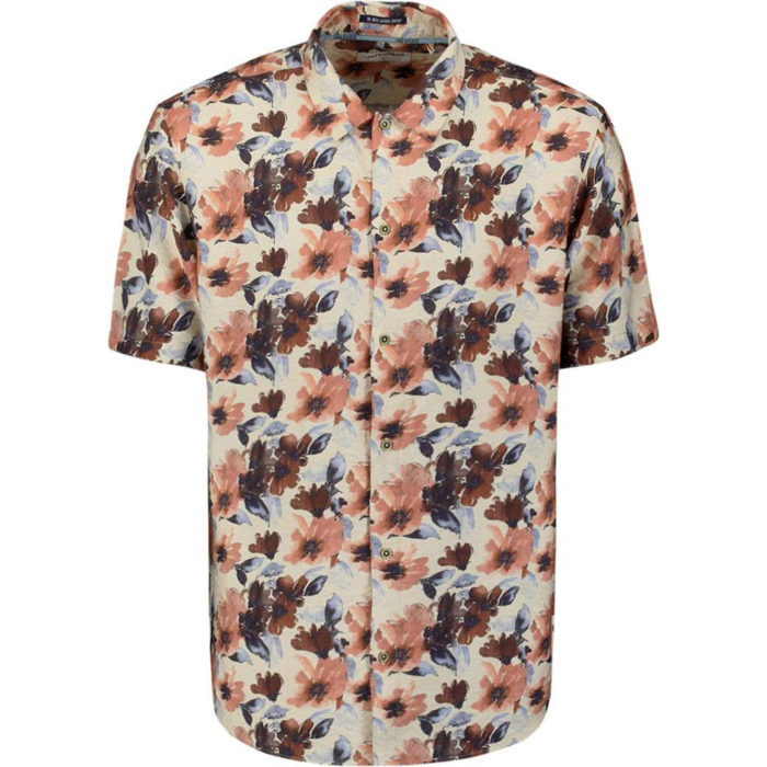 Shirt Short Sleeve Allover Printed Sky