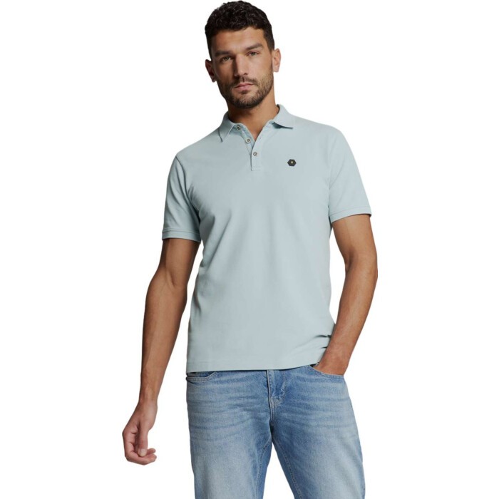 Polo Pique Garment Dyed Ice