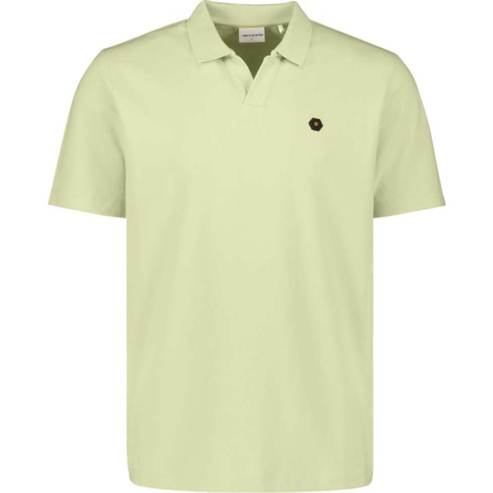 Polo Short Sleeve V-Collar Basic Green