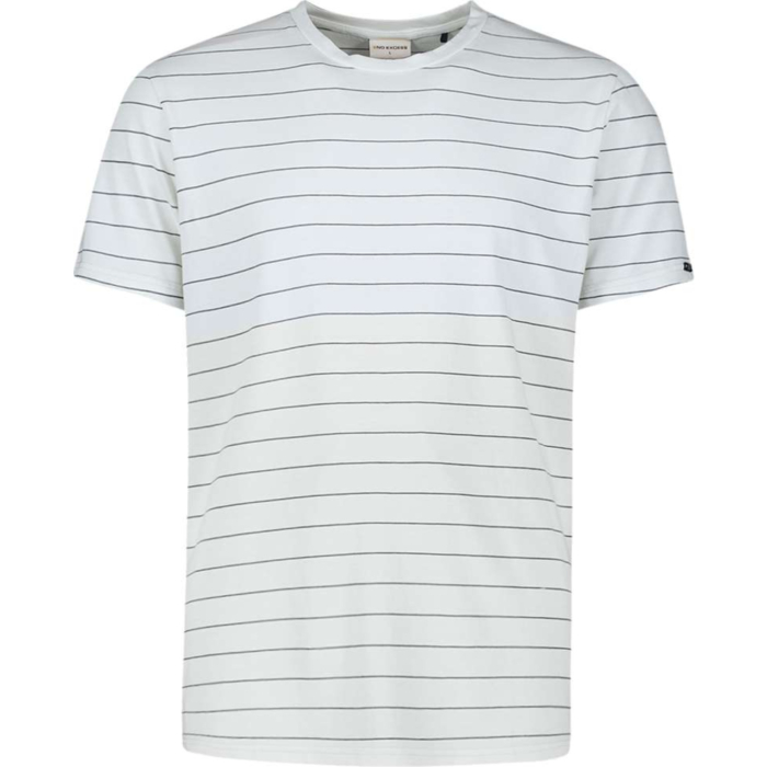 T-Shirt Crewneck Pin Stripe Garment Ice
