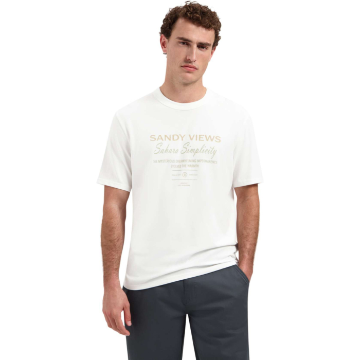 T-Shirt Crewneck Graphic White