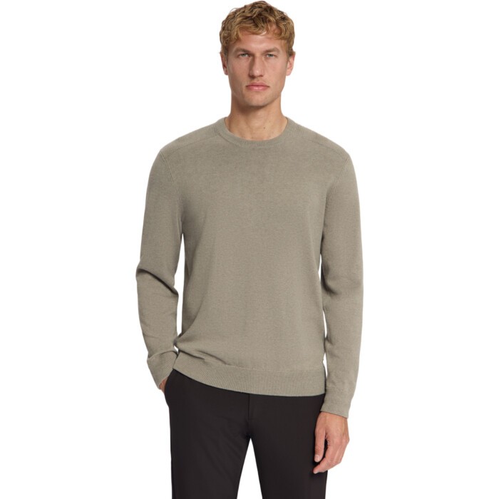 Pullover Crewneck Melange Clay