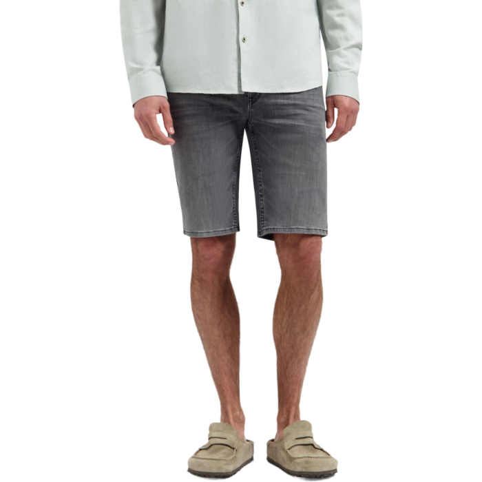 Short Denim Regular Grey Denim