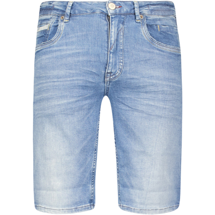 Short Denim Regular Bleach Denim