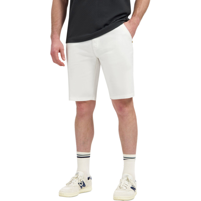 Short Chino Stretch White