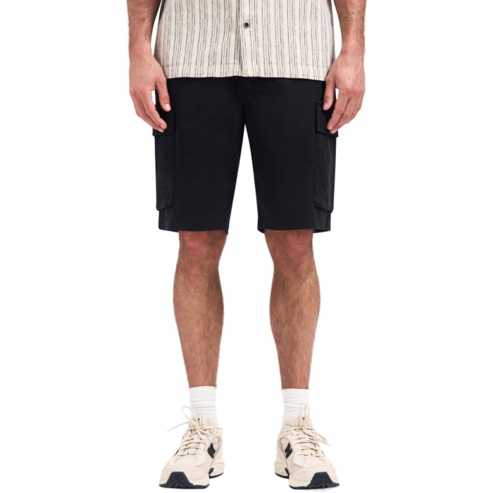 Short Cargo Twill Black