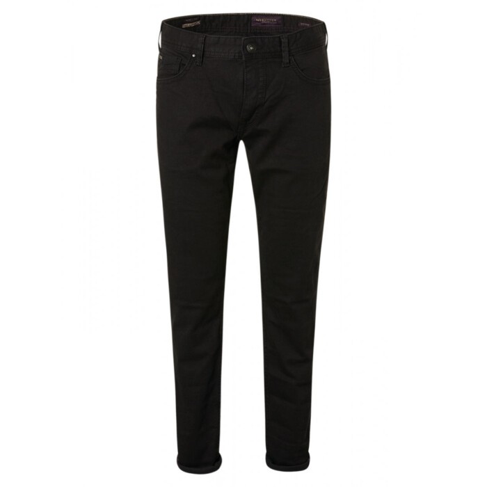 Denim, comfort slim 712 black, stre Black
