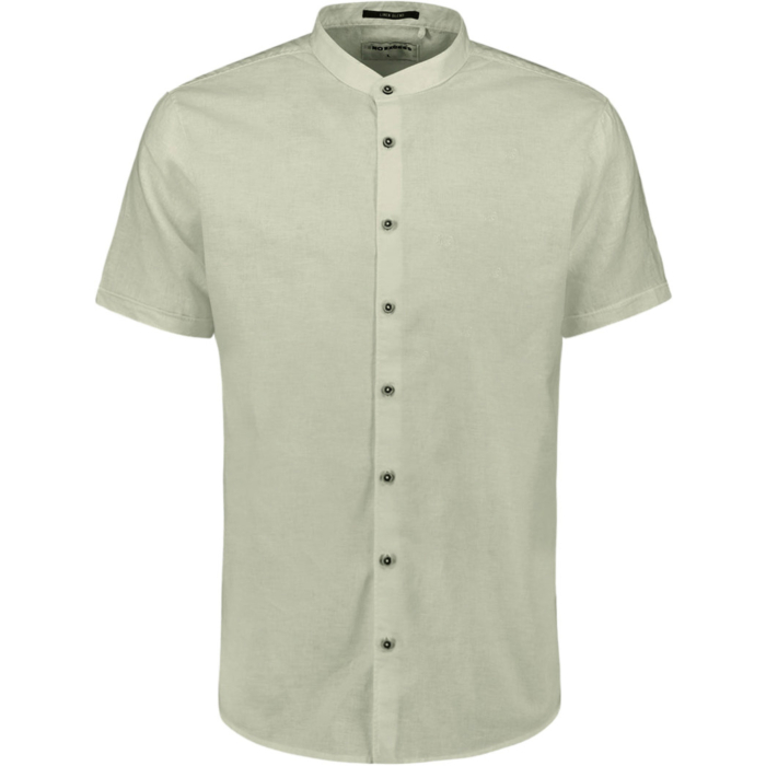 Shirt Short Sleeve Granddad With Li Seagreen