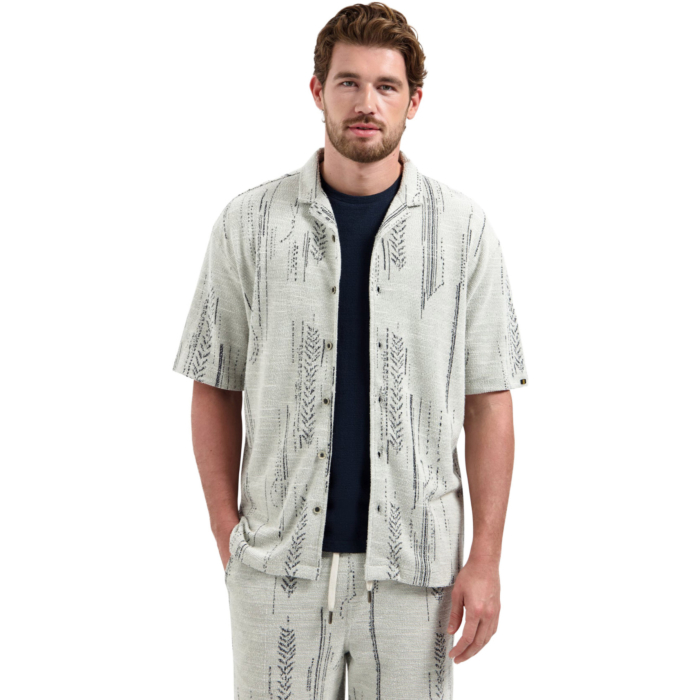 Shirt Short Sleeve Jacquard Fancy Kit