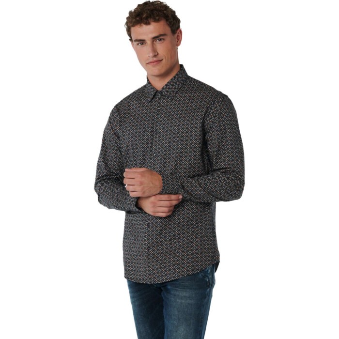 Shirt stretch allover printed respo ink