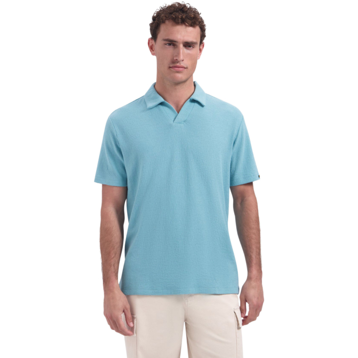 Polo V Short Sleeve Seablue