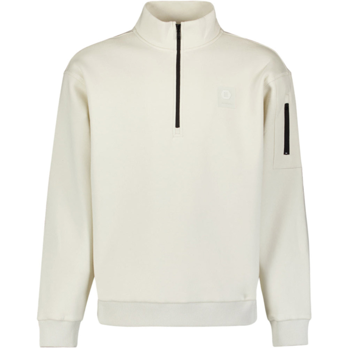 Sweater Half Zip Chalk