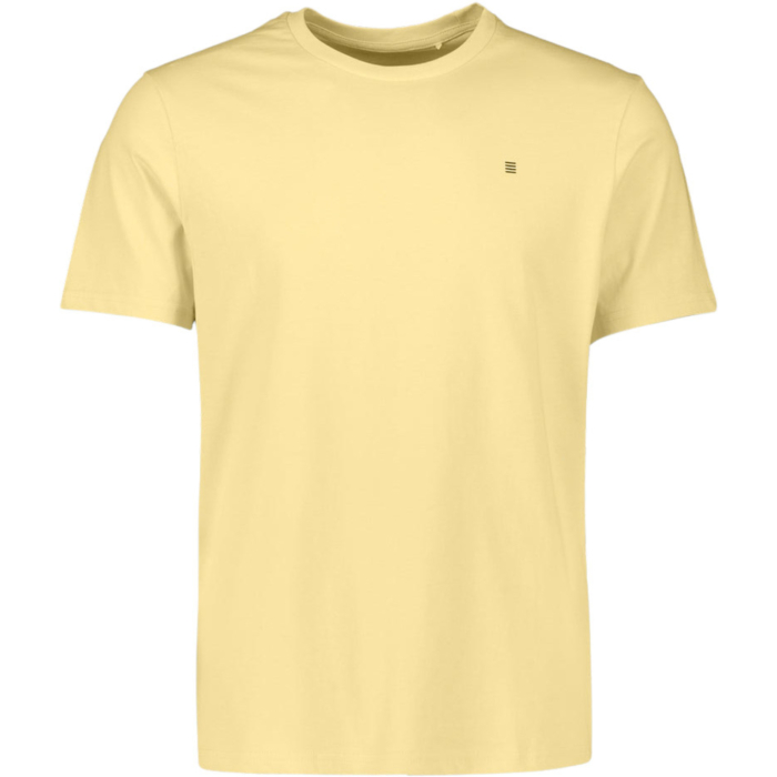 T-Shirt Crewneck Solid Basic Yellow