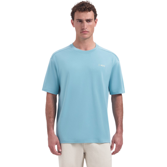 T-Shirt Crewneck Graphic Seablue