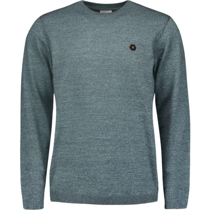Pullover Crewneck 2 Coloured Melang Cloud