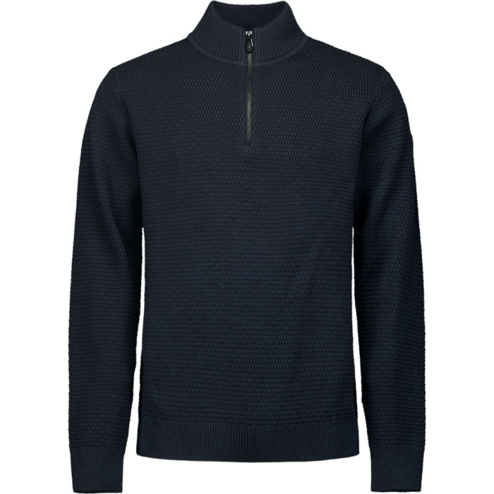 Pullover Half Zipper 2 Coloured Mel Night
