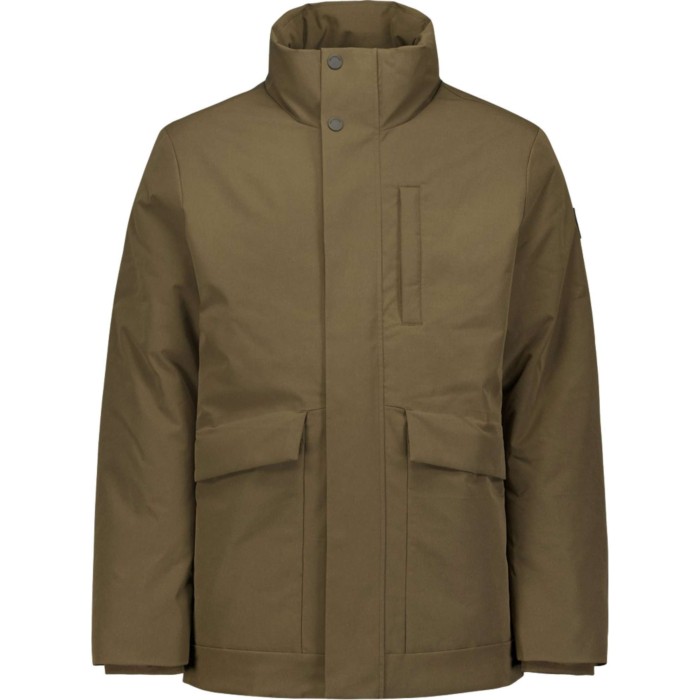 Jacket Short Fit Padded Taupe