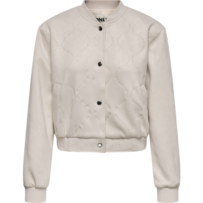 ONLDAWNY FAUX SUEDE BOMBER CC PNT Pumice Stone