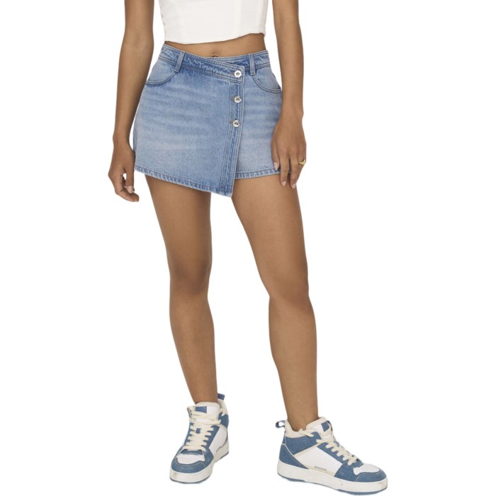 ONLLESLY REG LB DNM SKORT BJ NOOS Light Blue Denim