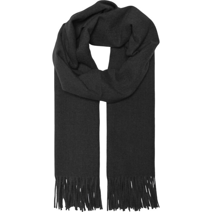 ONLASTRID SOFT WOVEN FRINGE SCARF CC ACC Black