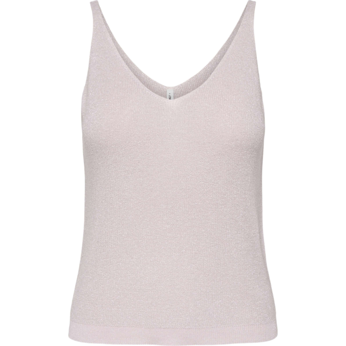 ONLSHINA SL GLITTER TOP KNT Pale Lilac/Silver Gl