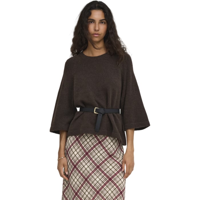 ONLSIMONI PULLOVER KNT Coffee Bean