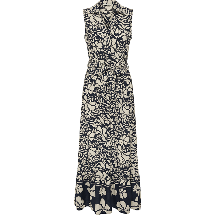 ONLY ONLCHIANTI LONG DRESS - Maxi-jurk - marina/white/blauw
