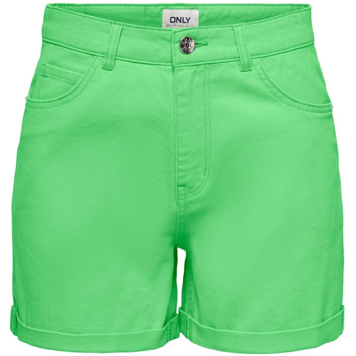 Vega-darsy hw mom shorts col pnt summer green