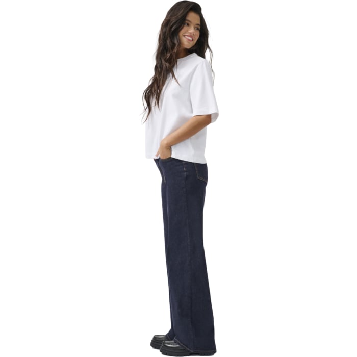 ONLMADISON BLUSH HW WIDE DNM REA024 NOOS Dark Blue
