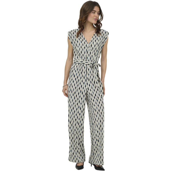 ONLMAINE S/L JUMPSUIT JRS Birch/Night sky+vint