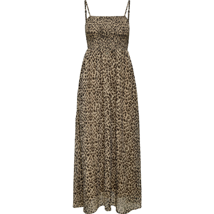 ONLELENA VIKKI STRAP ANK DRESS NOOS WVN Black/LEO
