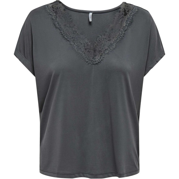 Free life s/s modal lace top jrs iron gate