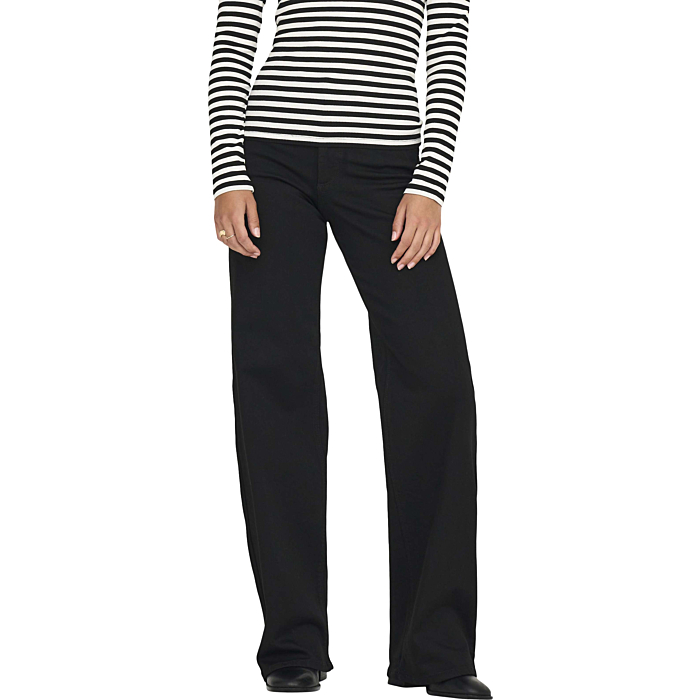 ONLMADISON BLUSH HW WIDE DNM SOO796 NOOS Black Den