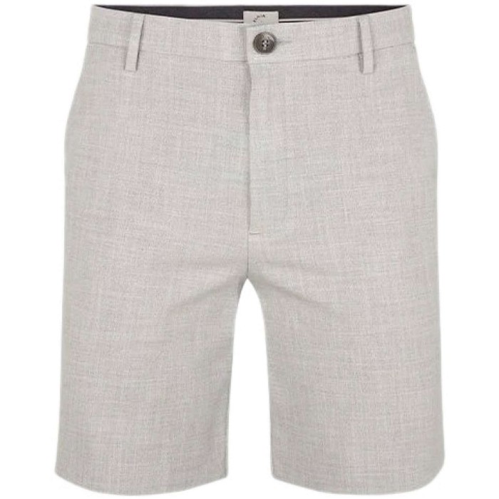 Oscar shorts light grey melange
