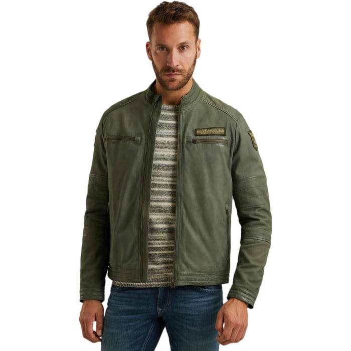 PME Legend Short jacket FORHAWK Sheep vsqo Wa Dusty Olive