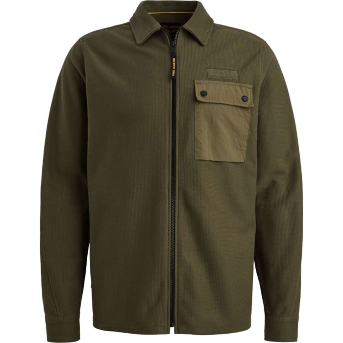 LONG SLEEVE SHIRT Jersey Jacquard Ivy Green