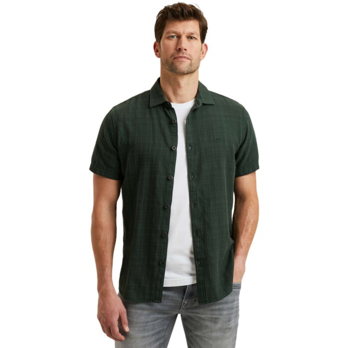 Short Sleeve Shirt Tone in tone Gr Green Gables