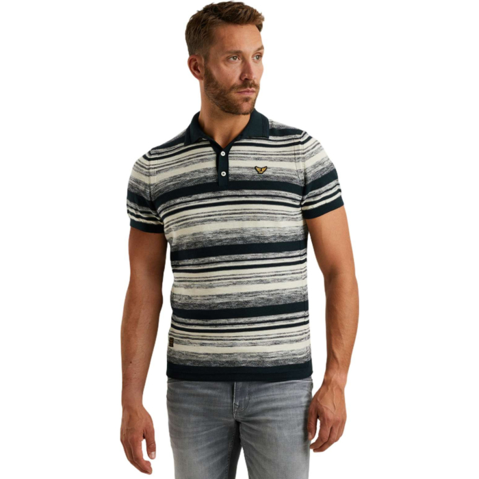 Short sleeve polo cotton slub grad Salute
