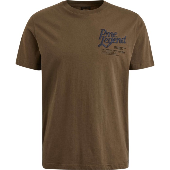 Short sleeve r-neck single jersey Beech