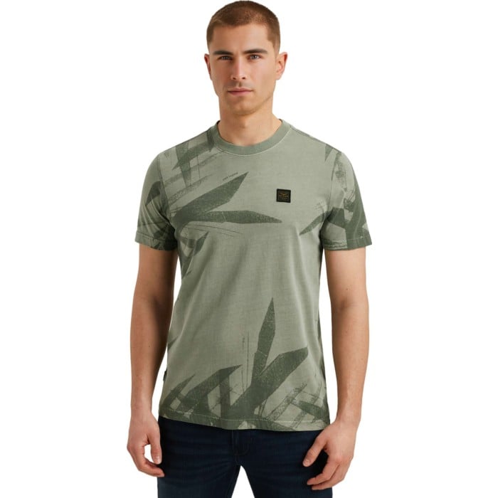 Short sleeve r-neck single jersey Shadow